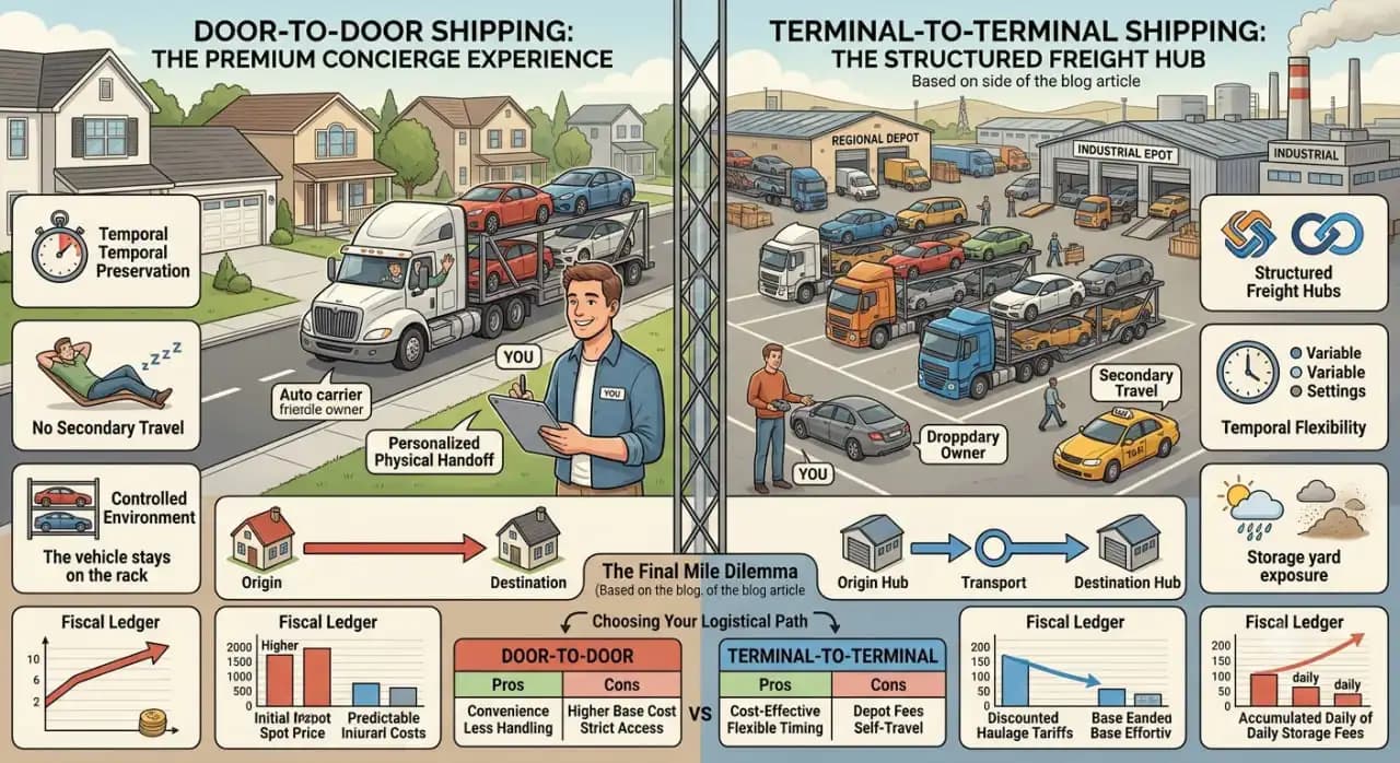 Door-to-Door vs Terminal-to-Terminal Shipping: Pros & Cons