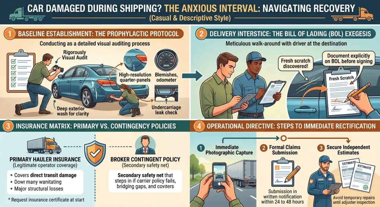 What Happens If My Car Is Damaged During Shipping?